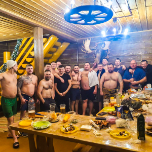 Корпоратив в русской бане/сауне