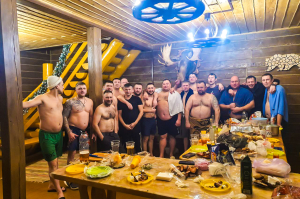 Корпоратив в русской бане/сауне