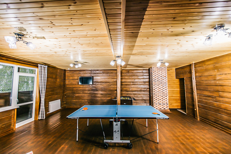 Баня с теннисом в Новосибирске